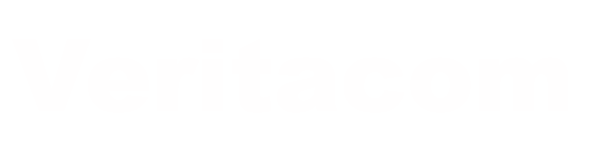logo Veritacom en blanco